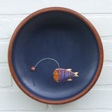 Embroidered Angler Fish | Purple Disco