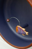 Embroidered Angler Fish | Purple Disco