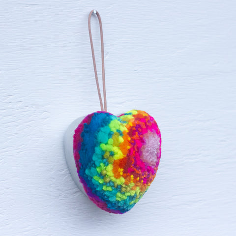 Heart Puff Ornament