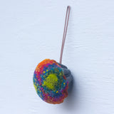 Big Fluted Tin Puff Ornament