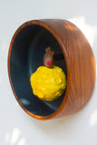 Embroidered Mouse on the (Cheese) Moon