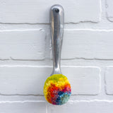 Vintage Ice Cream Scoop Puff | Rainbow