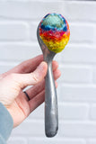 Vintage Ice Cream Scoop Puff | Rainbow