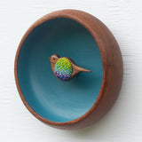 Embroidered Songbird | Dreamy Blue