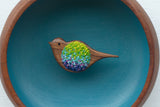 Embroidered Songbird | Dreamy Blue
