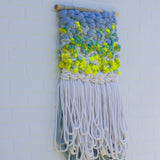 Large Woven Wall Hanging | Neon Pop
