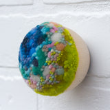 Mini Puff Sculpture | Navy Pop