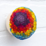 Mini Puff Sculpture | Rainbow (Blue)