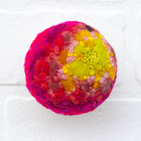 Mini Puff Sculpture | Hot Pink