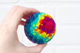 Mini Puff Sculpture | Neon Rainbow (2)