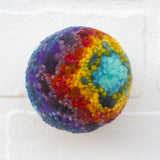 Mini Puff Sculpture | Rainbow (Blue)