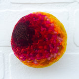 Midi Puff Sculpture in Olive Wood Frame | Toasty