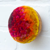 Midi Puff Sculpture in Olive Wood Frame | Toasty