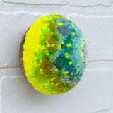 Midi Puff Sculpture in Olive Wood Frame | Fireflies