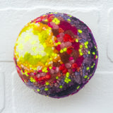 Midi Puff Sculpture in Olive Wood Frame | Firelight