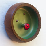Embroidered Ladybug | Shimmery Green