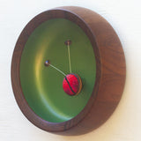 Embroidered Ladybug | Shimmery Green