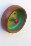 Embroidered Ladybug | Shimmery Green