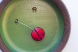 Embroidered Ladybug | Shimmery Green