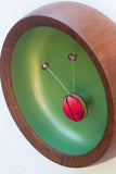 Embroidered Ladybug | Shimmery Green