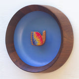 Embroidered Bird | Periwinkle