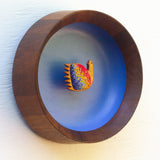 Embroidered Bird | Periwinkle