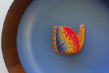 Embroidered Bird | Periwinkle