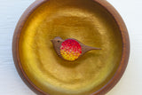 Embroidered Songbird | Golden Glow