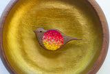 Embroidered Songbird | Golden Glow
