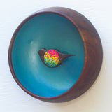 Embroidered Songbird | Tropical Rainbow
