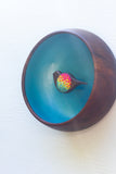 Embroidered Songbird | Tropical Rainbow