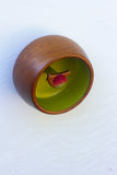 Embroidered Cardinal | Golden Chartreuse