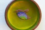Embroidered Hummingbird | Golden Chartreuse