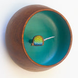Embroidered Narwhal | Turquoise