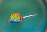 Embroidered Narwhal | Turquoise