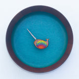 Embroidered Narwhal | Rainbow
