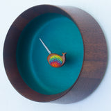 Embroidered Narwhal | Rainbow