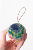 Mini Puff Ornament | Navy Pop