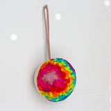 Mini Puff Ornament | Neon Rainbow (2)