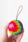 Mini Puff Ornament | Neon Rainbow (2)
