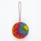 Mini Puff Ornament | Lime + Orange