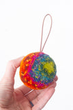 Mini Puff Ornament | Lime + Orange