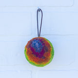 Mini Puff Ornament | Bright Rainbow