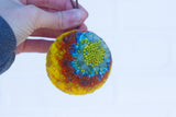 Mini Puff Ornament | Tropical Rainbow