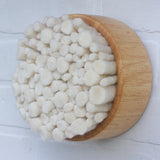 Felted Puff in Vintage Maple | Neutral