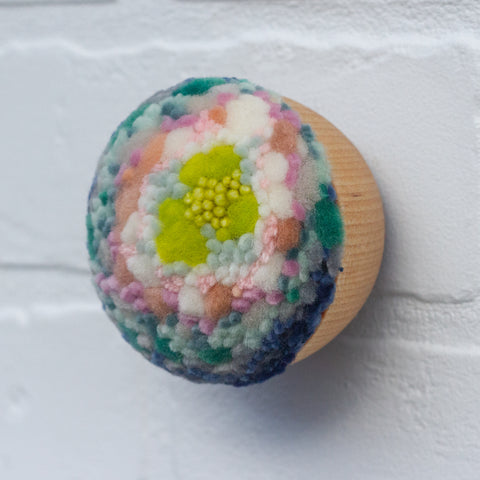 Mini Puff Sculpture | Chartreuse Pop