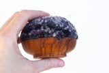 Midi Puff in Olive Wood Frame | Pigeon