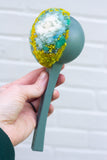 Oversized Ice Cream Scoop Puff | Painted Seafoam