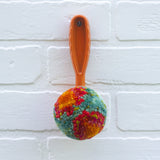 Oversized Ice Cream Scoop Puff | Painted Orange