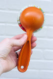 Oversized Ice Cream Scoop Puff | Painted Orange